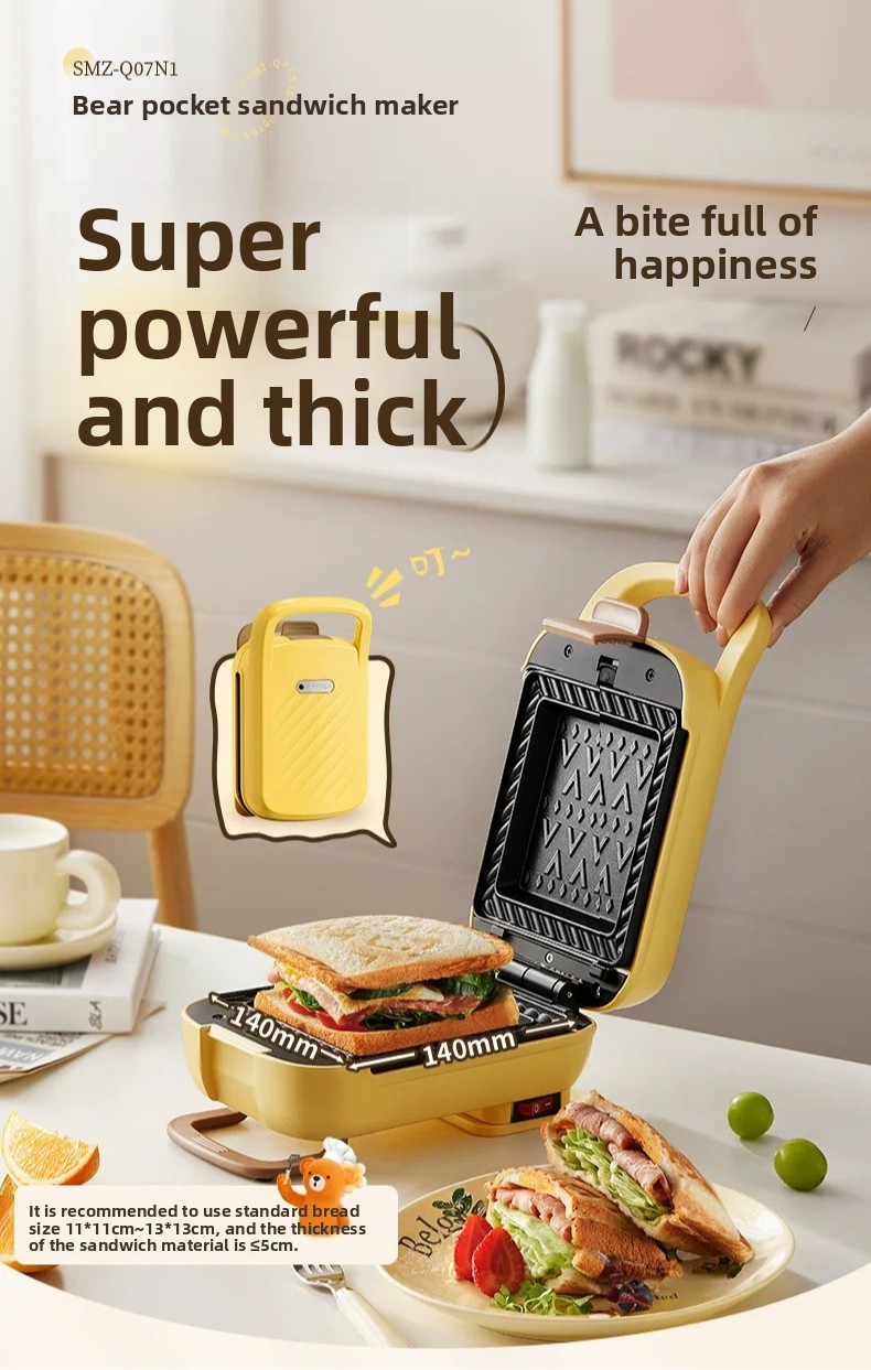 Toaster - Máquina para hacer sándwiches y gofres