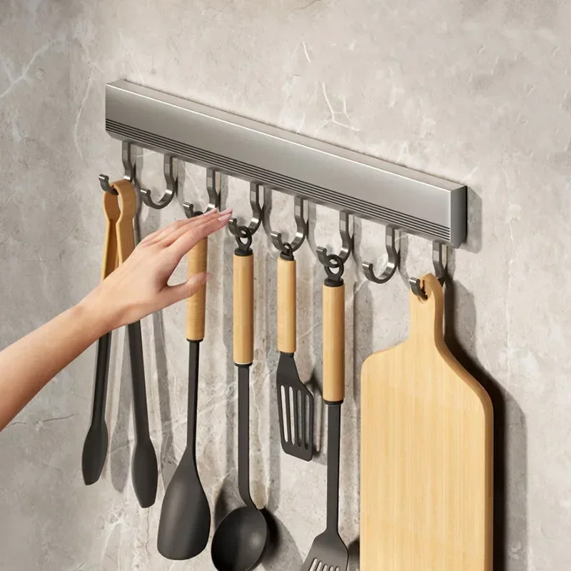 Kitchen Appliances Cabinet - Estante de almacenamiento de cocina, gancho