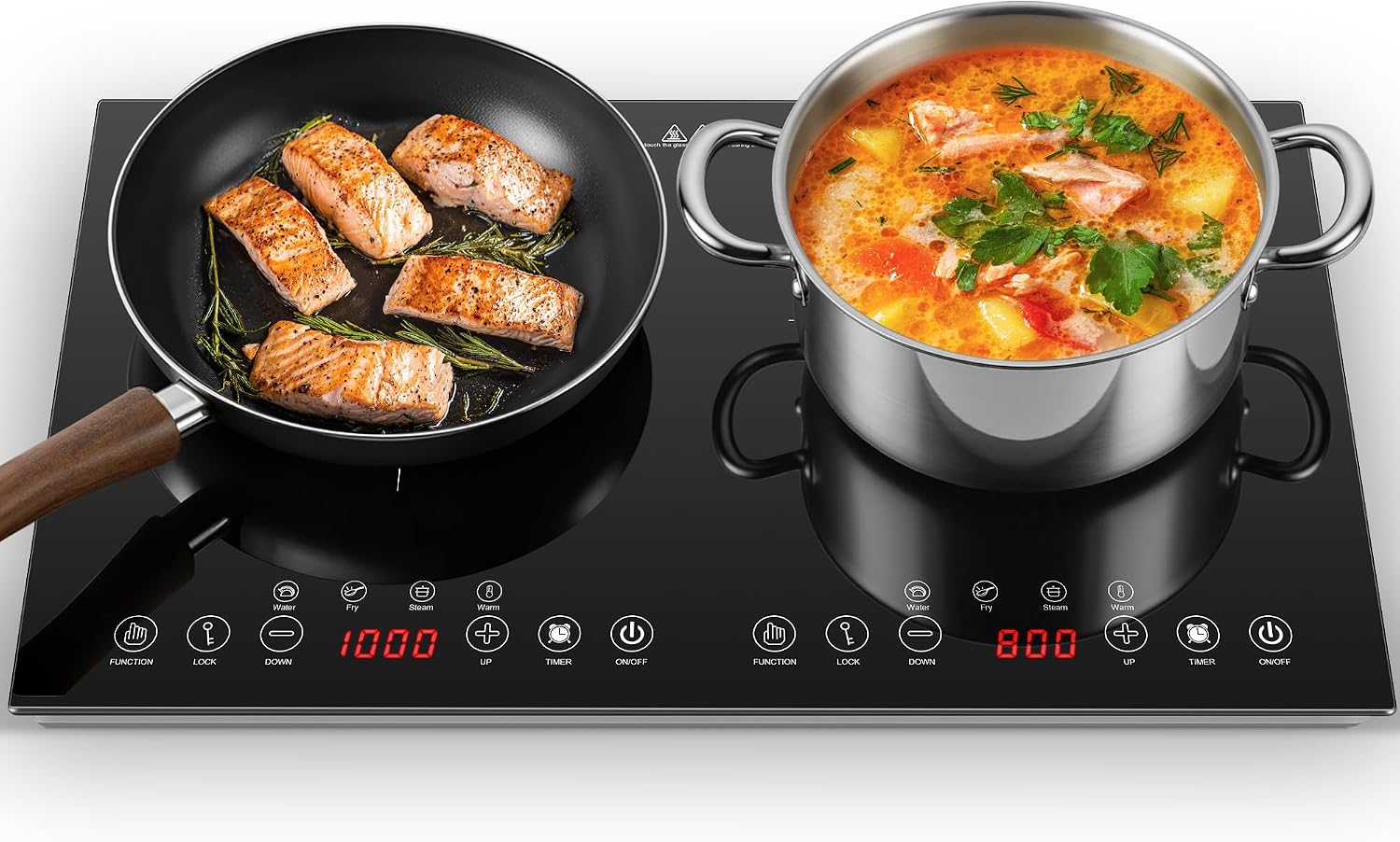 Induction Cooktop Portable - Placa de Inducción Portátil de 2