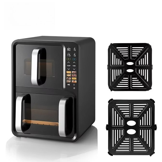 Air Fryer - Freidora de aire de doble cámara,