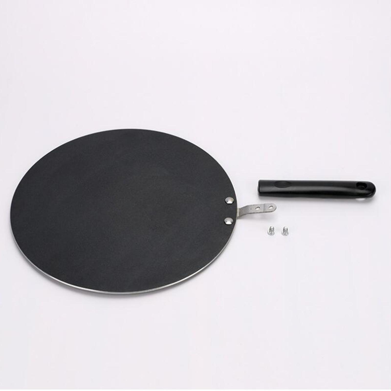 Induction Cooktop Portable - Mini Plancha Redonda Antiadherente para Panqueques,