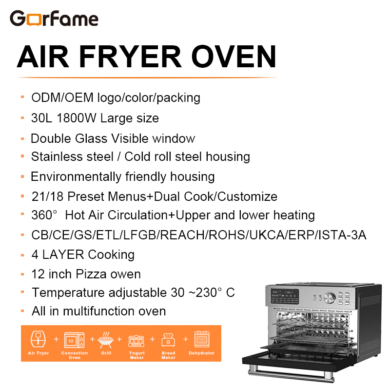 Horno freidora de aire para po - Air Fryer reseña y precio