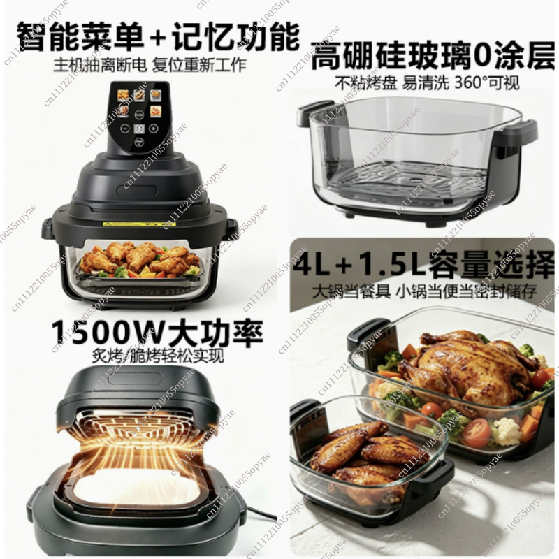 Freidora de Aire de Doble Cest - Air Fryer reseña y precio