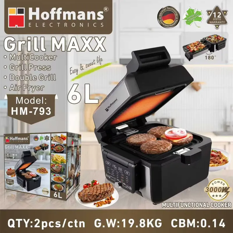 Freidora de Aire Digital Hoffm - Air Fryer reseña y precio