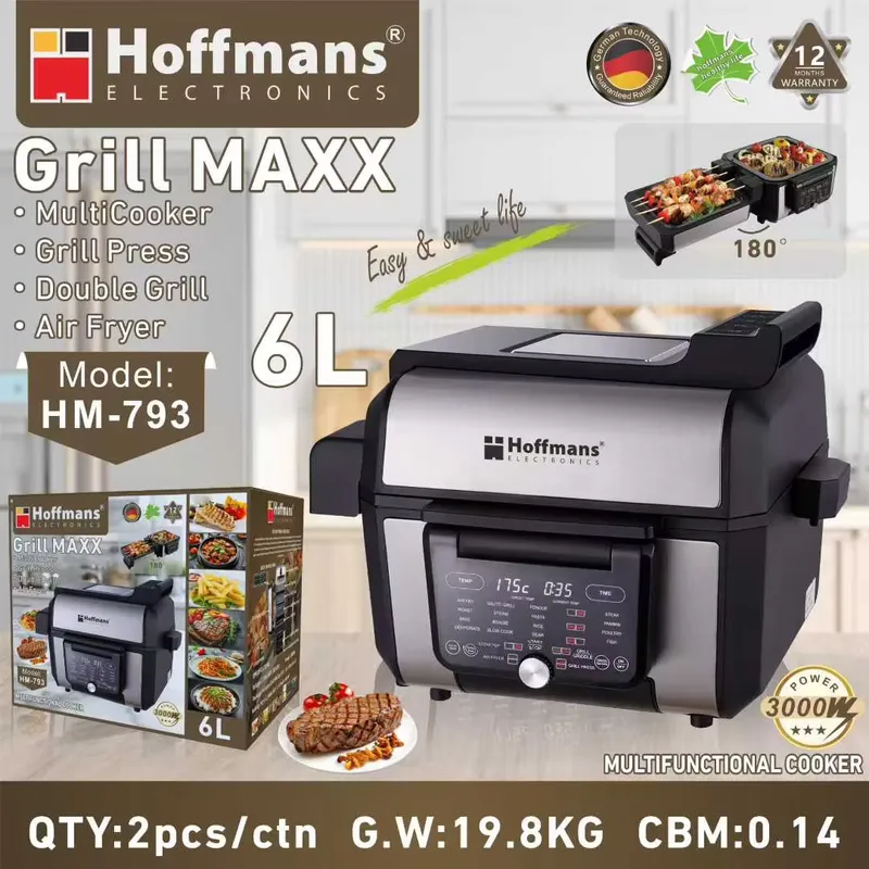 Freidora de Aire Digital Hoffm - Air Fryer reseña y precio