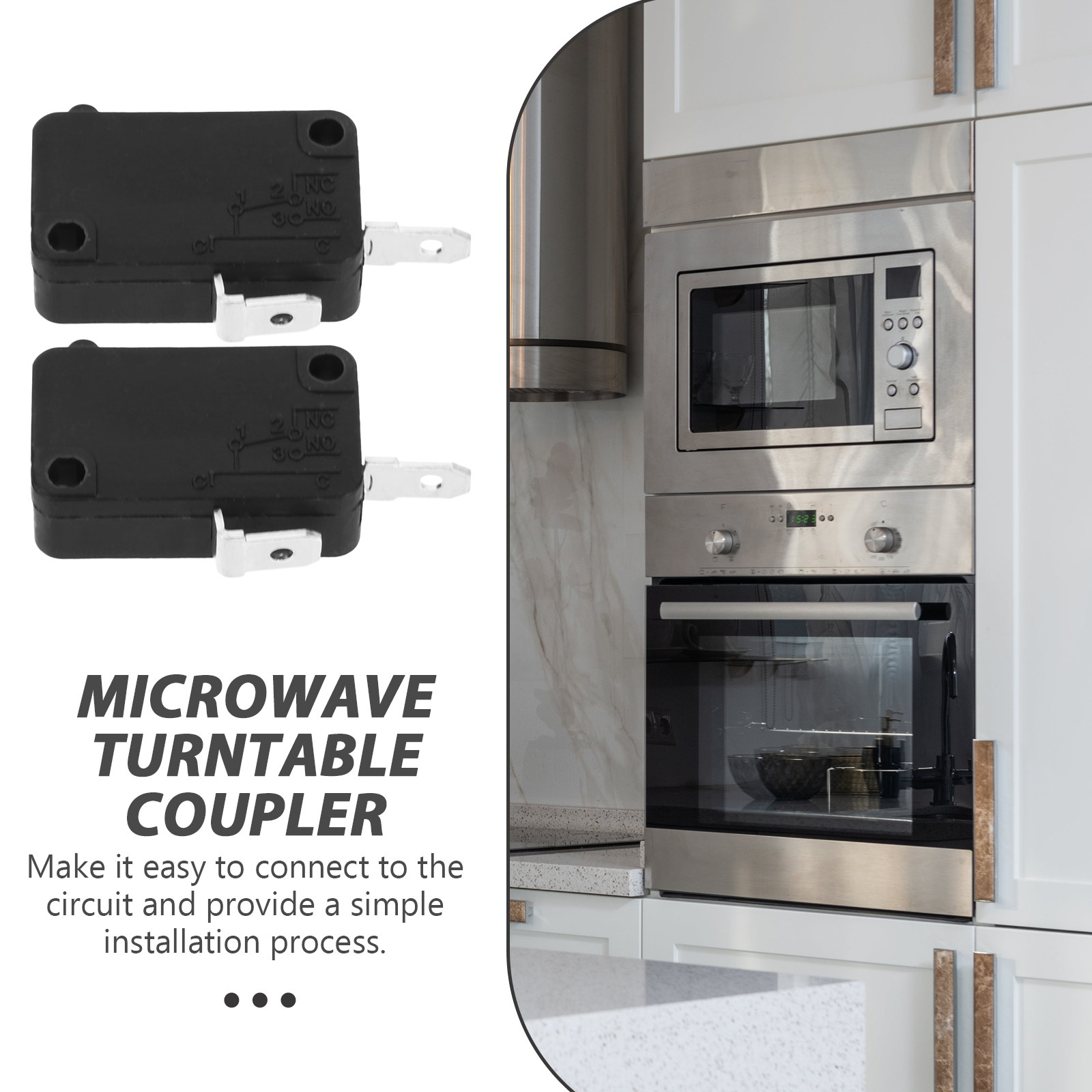 2 unidades de microinterruptor - Microwave Oven reseña y precio