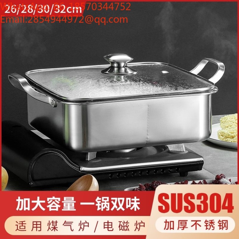 Olla de Acero Inoxidable 304 p - Induction Cooker reseña y precio
