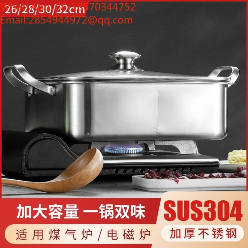 Olla de Acero Inoxidable 304 p - Induction Cooker reseña y precio