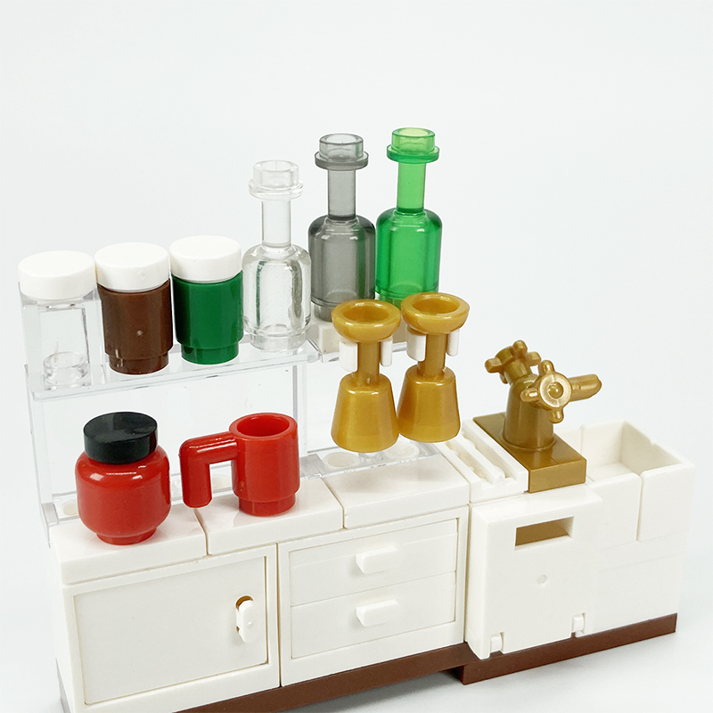 MOC block-juguetes creativos,  - Kitchen Appliances Cabinet reseña y precio