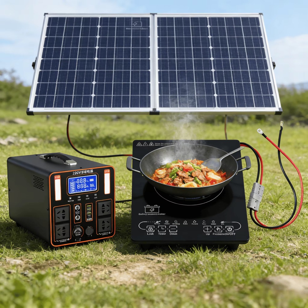Cocina de Inducción Solar de 2 - Induction Cooktop Portable reseña y precio