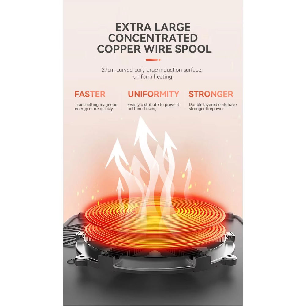 Cocina de Inducción Solar de 2 - Induction Cooktop Portable reseña y precio