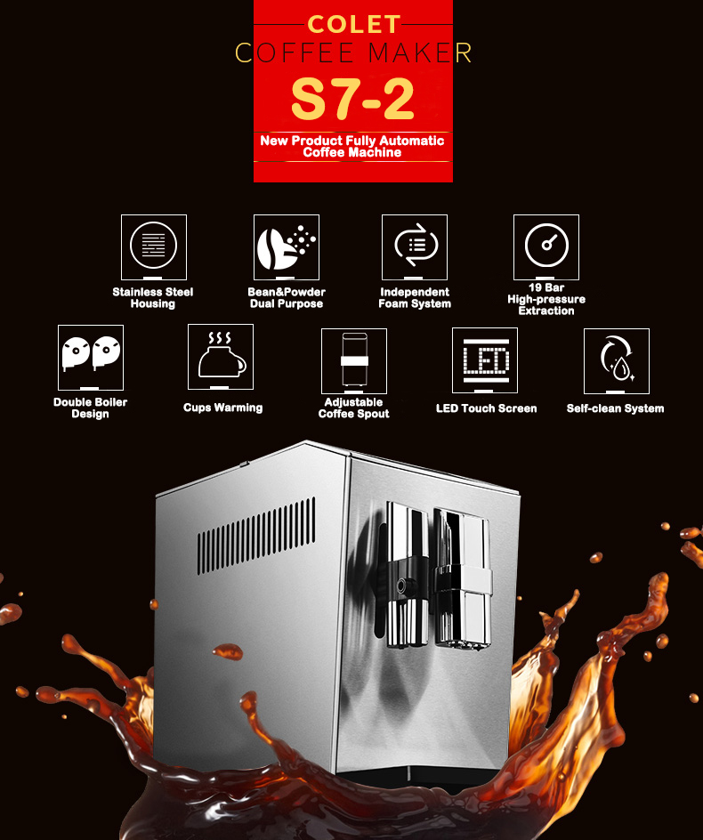 Nuevo Producto S7-2 Cafetera E - Coffee Maker reseña y precio