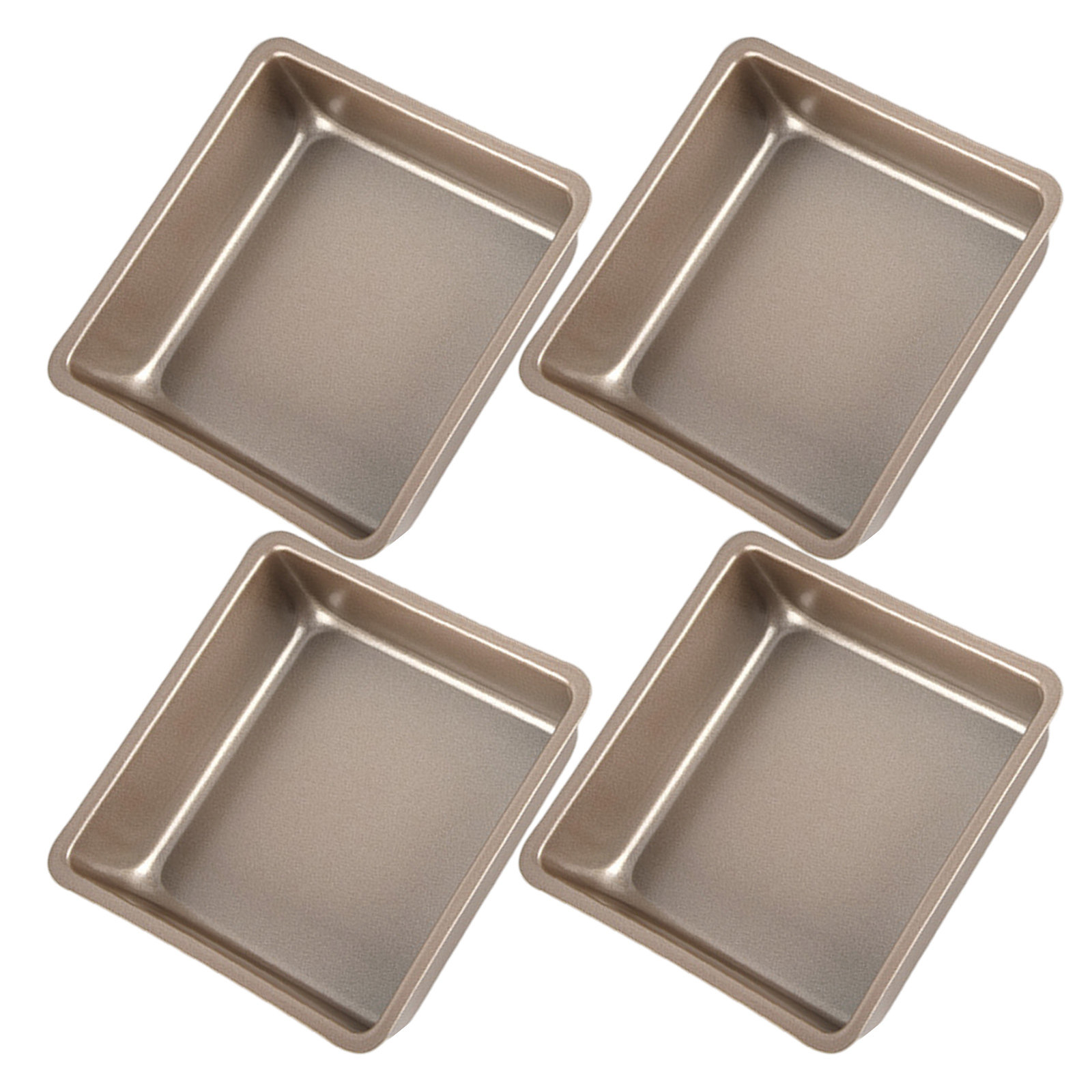 4 Moldes Cuadrados Antiadheren - Toaster reseña y precio