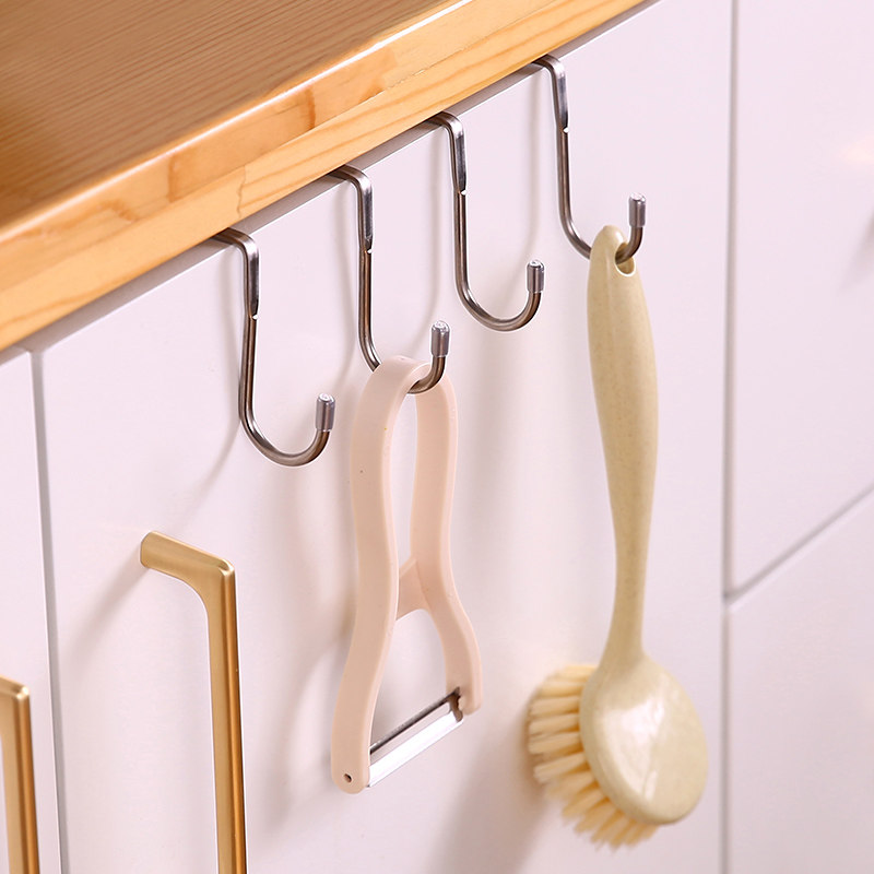 Gancho de Acero Inoxidable par - Kitchen Appliances Cabinet reseña y precio