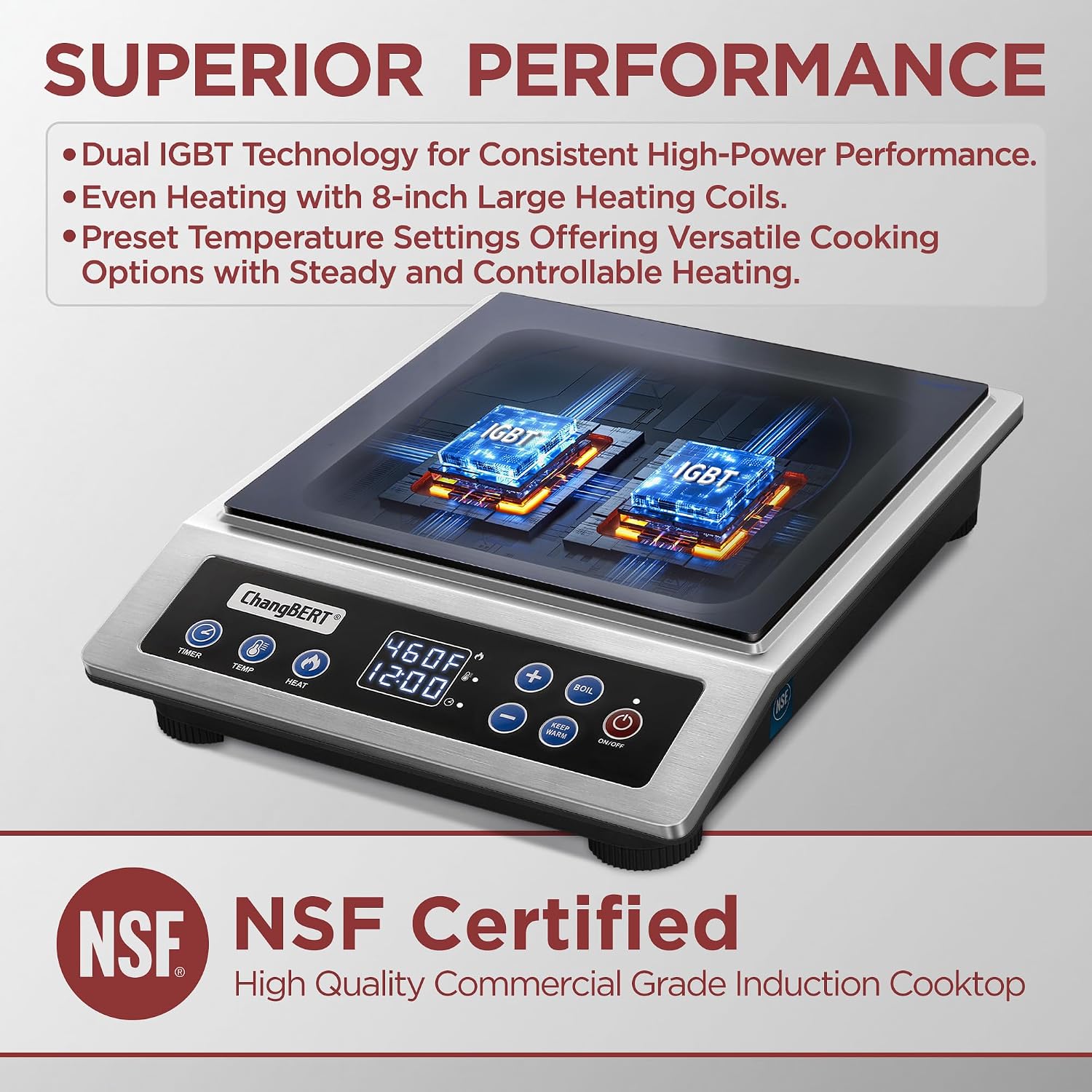 Placa de Inducción Portátil Ve - Induction Cooktop Portable reseña y precio