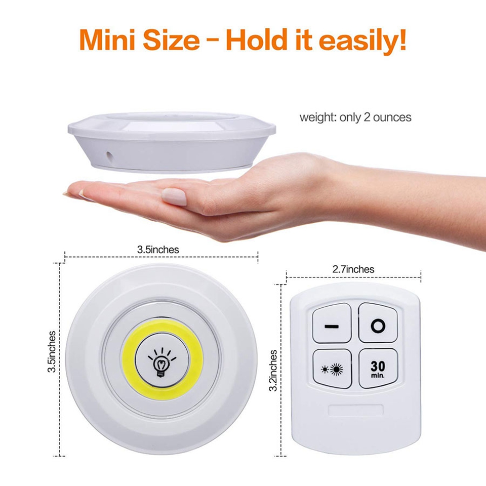 Luz LED COB superbrillante par - Kitchen Appliances Cabinet reseña y precio