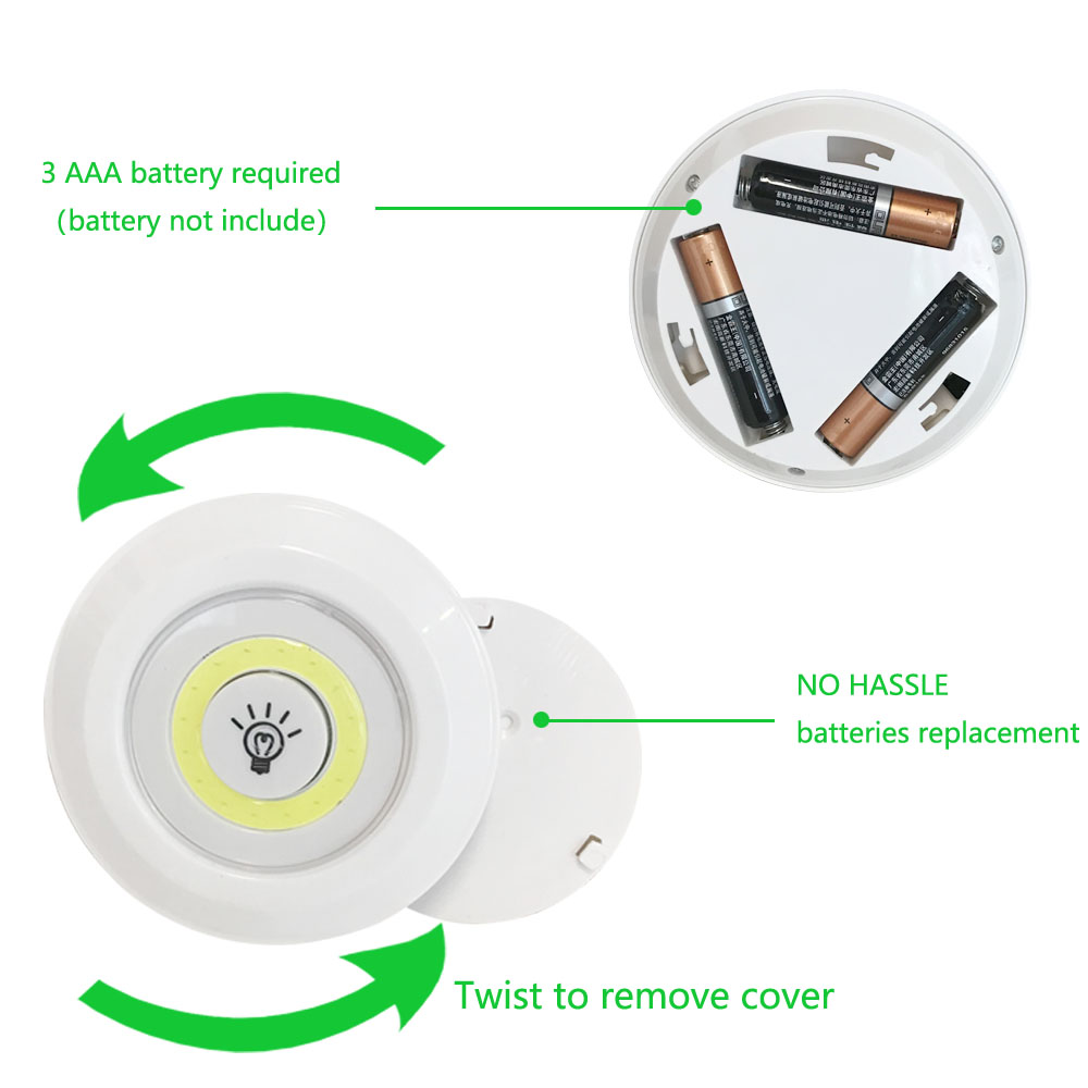 Luz LED COB superbrillante par - Kitchen Appliances Cabinet reseña y precio