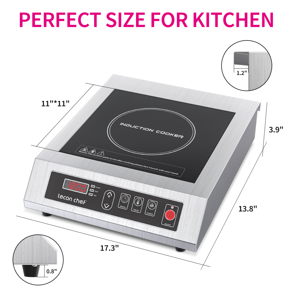 Placa de Inducción Comercial L - Induction Cooktop Portable reseña y precio