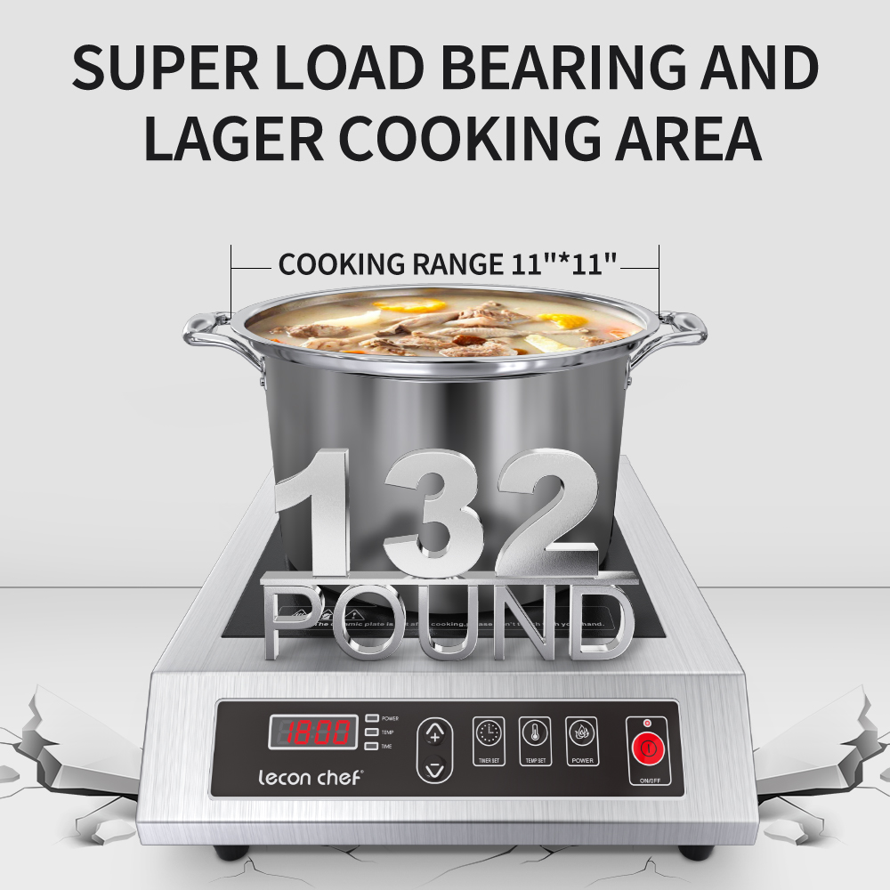 Placa de Inducción Comercial L - Induction Cooktop Portable reseña y precio