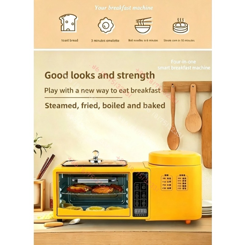 Máquina de Desayuno Multifunci - Toaster reseña y precio