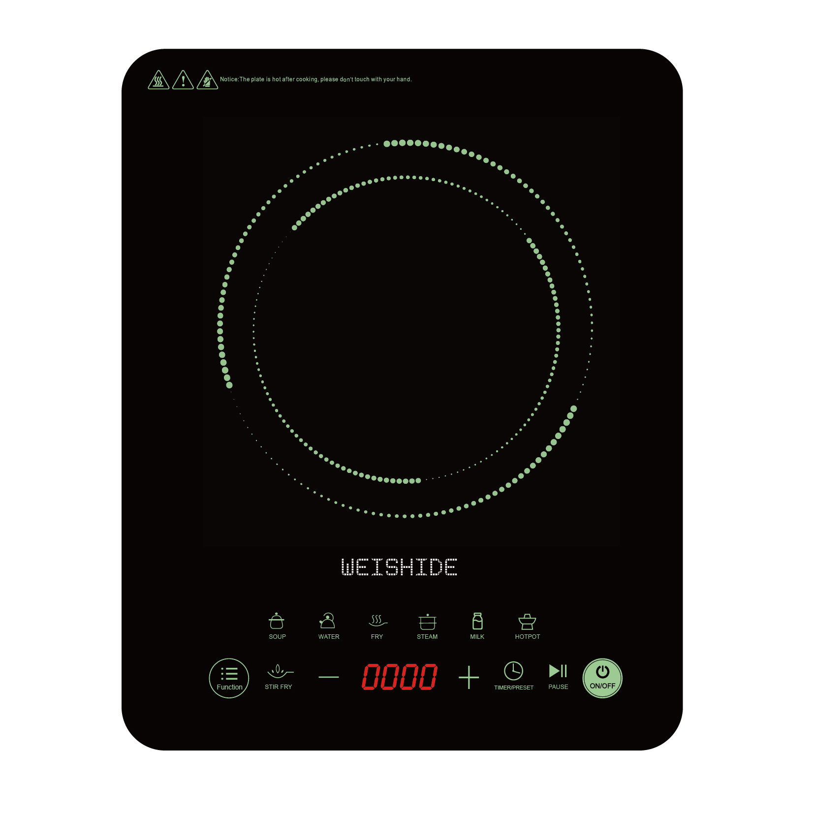 Cocina de Inducción multifunci - Induction Cooktop Portable reseña y precio