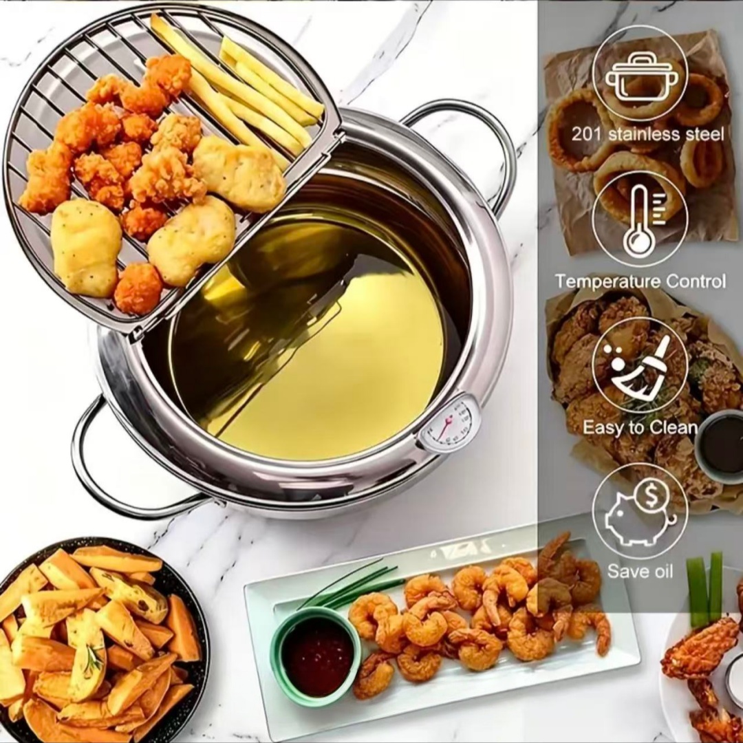 Sartén de Acero Inoxidable con - Induction Cooker reseña y precio