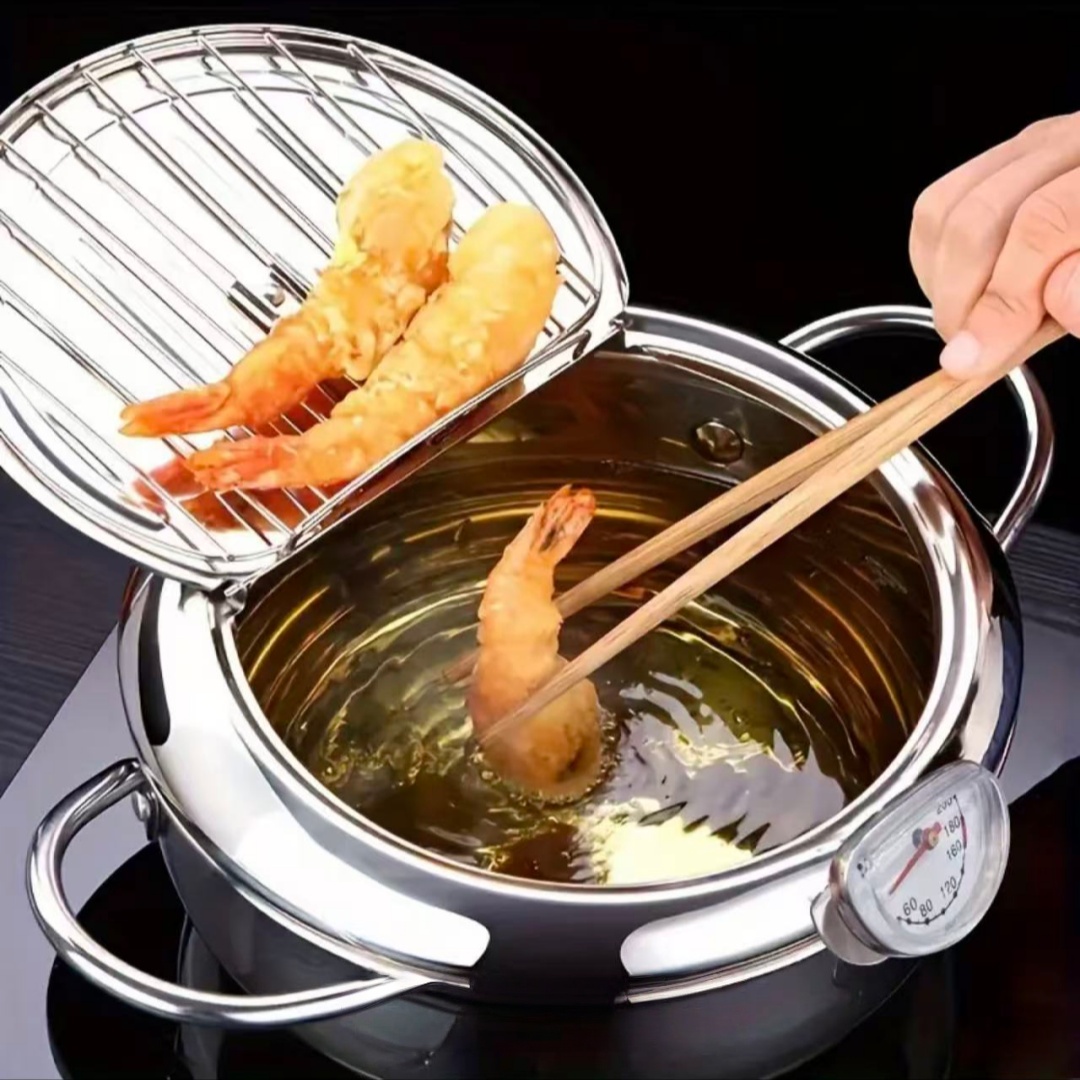 Sartén de Acero Inoxidable con - Induction Cooker reseña y precio