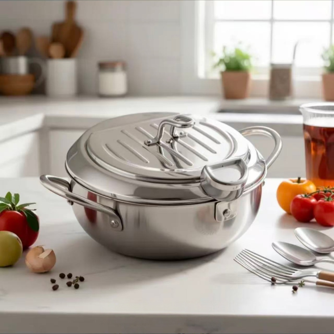 Sartén de Acero Inoxidable con - Induction Cooker reseña y precio