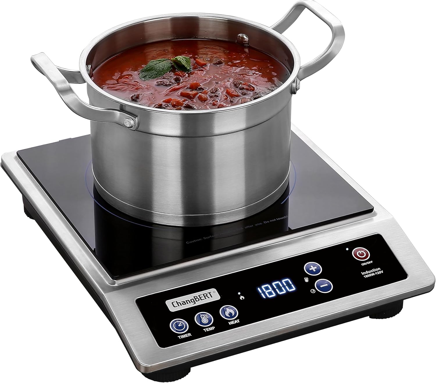 Placa de Inducción, Cocina Por - Induction Cooktop Portable reseña y precio